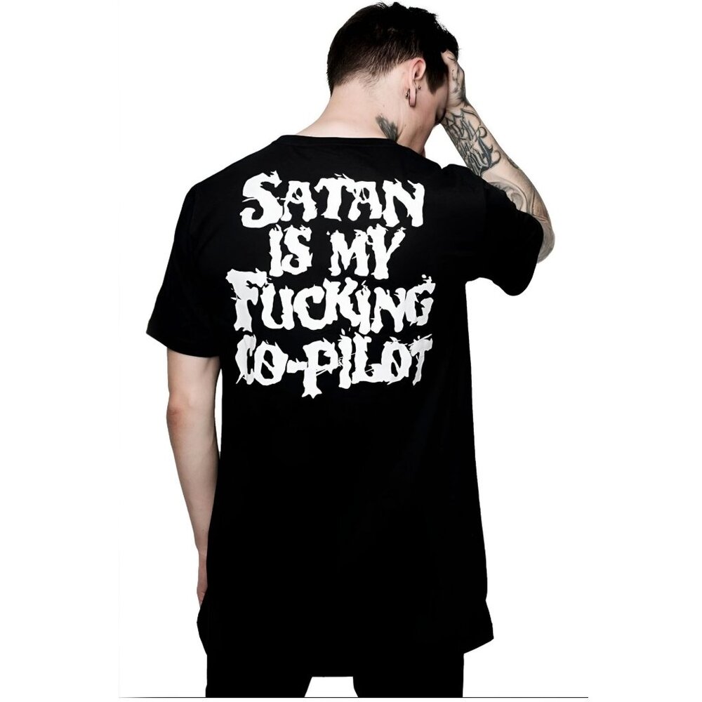 Killstar x Rob Zombie ✦ Copilot Graphic Tee ✦ Black Short Sleeve Unisex XL NWT